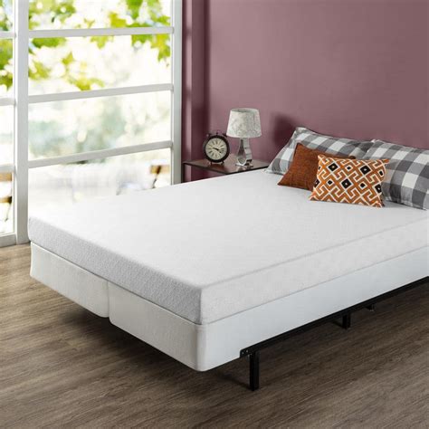 metal folding box spring twin|ZINUS No Assembly Metal Box Spring, 4 Inch White Mattress .